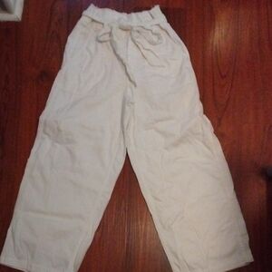 American Eagle Outfitters womens White Casual Pants